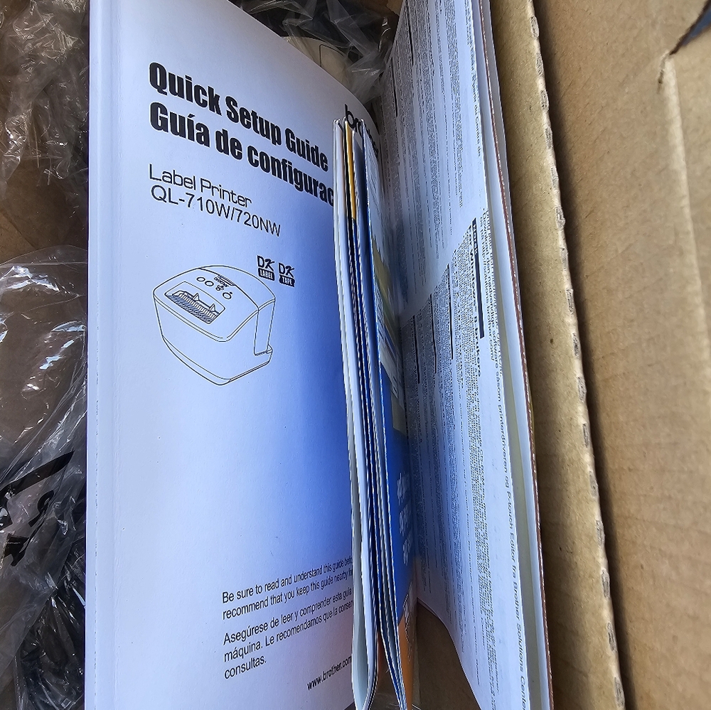Brother QL-710W Wireless Label Thermal Printer - Picture 4 of 8